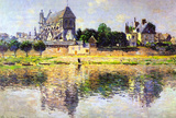 Claude Monet Monet's Garden in Vetheuil Art Print Poster Masterprint