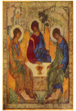 Andrej Rublev (Holy Trinity) Art Poster Print Posters