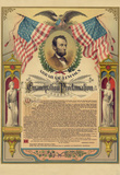 Abraham Lincoln Emancipation Proclamation Historical Document Poster Masterprint