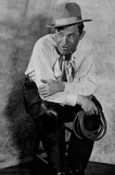 Will Rogers Sitting on Stool Archival Photo Movie Poster Print Masterprint