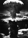 Atomic Bomb (Bombing of Nagasaki) Art Poster Print Masterprint