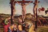 Signorelli Crucifixion Art Print Poster Masterprint