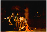 Michelangelo Caravaggio (The beheading of John the Baptist, for the Oratory of San Giovanni Cathedr Prints