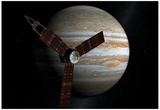 Juno Space Satellite Photograph Poster Photo