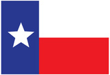 Texas Flag Art Print Poster Poster