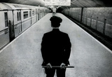 Policeman on New York City Subway Platform Archival Photo Poster Print Masterprint