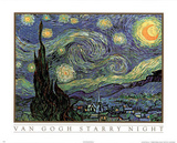 Vincent Van Gogh Starry Night Art Print POSTER quality Masterprint