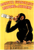 Anisetta Evangelisti (Liquore Da Dessert) Art Poster Print Prints