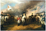 John Trumbull Surrender of Lord Cornwallis Art Print Poster Posters