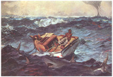 Winslow Homer (Gulf Stream) Art Poster Print Prints