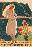 Anti Tuberculosis French Vintage Ad Poster Print Prints
