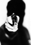 Handgun Silhouette Archival Photo Poster Print Masterprint