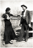 Bonnie and Clyde Archival Photo Poster Print Photo