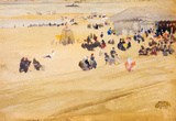 James Whistler Beach Scene Art Print Poster Masterprint