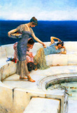 Lawrence Alma-Tadema Silver Favorites Art Print Poster Masterprint