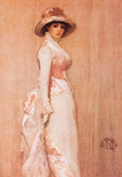 James Whistler Nocturne in Rose and Grey Art Print Poster Masterprint