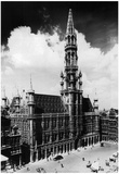 Hotel de Ville Brussels 1965 Archival Photo Poster Posters