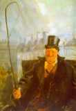 Christian Krohg Paris Cab Driver Art Print Poster Masterprint