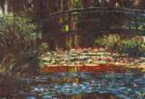Claude Monet Water Lily Pond 1 Art Print Poster Masterprint