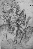 Michel Angelo Cinganelli (Archangel Michael) Art Poster Print Masterprint