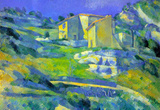 Paul Cezanne House in the Provence Art Print Poster Masterprint