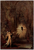 Gustave Moreau (The appearance (Salomé and the head of John the Baptist)) Art Poster Print Prints