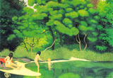 Felix Vallotton Bathers in the Woods Art Print Poster Masterprint