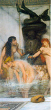 Lawrence Alma-Tadema Strigilis and Sponges Art Print Poster Masterprint