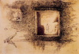 James Whistler Nocturne Furnace 2 Art Print Poster Masterprint