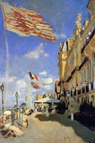 Claude Monet Hotel de Roches Noires a Trouville Art Print Poster Masterprint