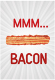 MMM... Bacon Art Poster Print Posters