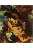 Peter Paul Rubens (Prometheus bound) Art Poster Print Print