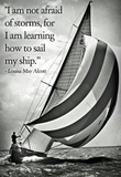 Louisa May Alcott Little Women Motivational Quote Archival Photo Poster Masterprint