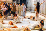 Lawrence Alma-Tadema The Women of Amphissa, detail Art Print Poster Masterprint