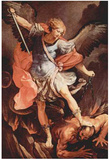 Guido Reni (Archangel Michael) Art Poster Print Prints