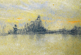 James Whistler Sunset Venice Art Print Poster Masterprint