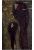 Gustav Klimt (Water Nymphs, Nixen) Art Poster Print Print