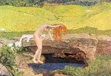 Giovanni Segantini A Vanity Art Print Poster Masterprint