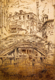 James Whistler Ponte del Piovan Art Print Poster Masterprint