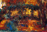 Claude Monet The Japanese Bridge 2 Art Print Poster Masterprint