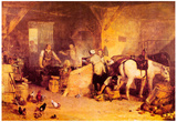 Joseph Mallord Turner Disputing Prices Art Print Poster Posters
