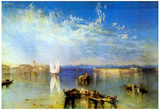Joseph Mallord Turner Campo Santo Venice Art Print Poster Prints