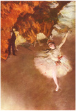 Edgar Germain Hilaire Degas (The Prima Ballerina) Art Poster Print Prints