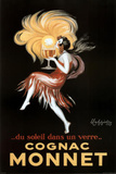 Leonetto Cappiello Cognac Monnet Vintage Ad Art Print Poster Posters