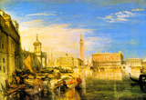 Joseph Mallord Turner Bridge of Sigh's Venice Art Print Poster Masterprint