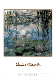 Claude Monet (Nympheas) Art Print Poster Posters