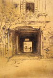 James Whistler Doorway and Vine Art Print Poster Masterprint