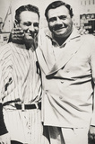 Lou Gehrig and Babe Ruth New York Yankees Archival Photo Sports Poster Print Masterprint