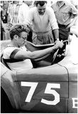James Dean Racing Archival Photo Movie Poster Print Posters