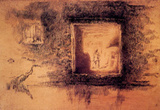 James Whistler Nocturne Furnace Art Print Poster Masterprint